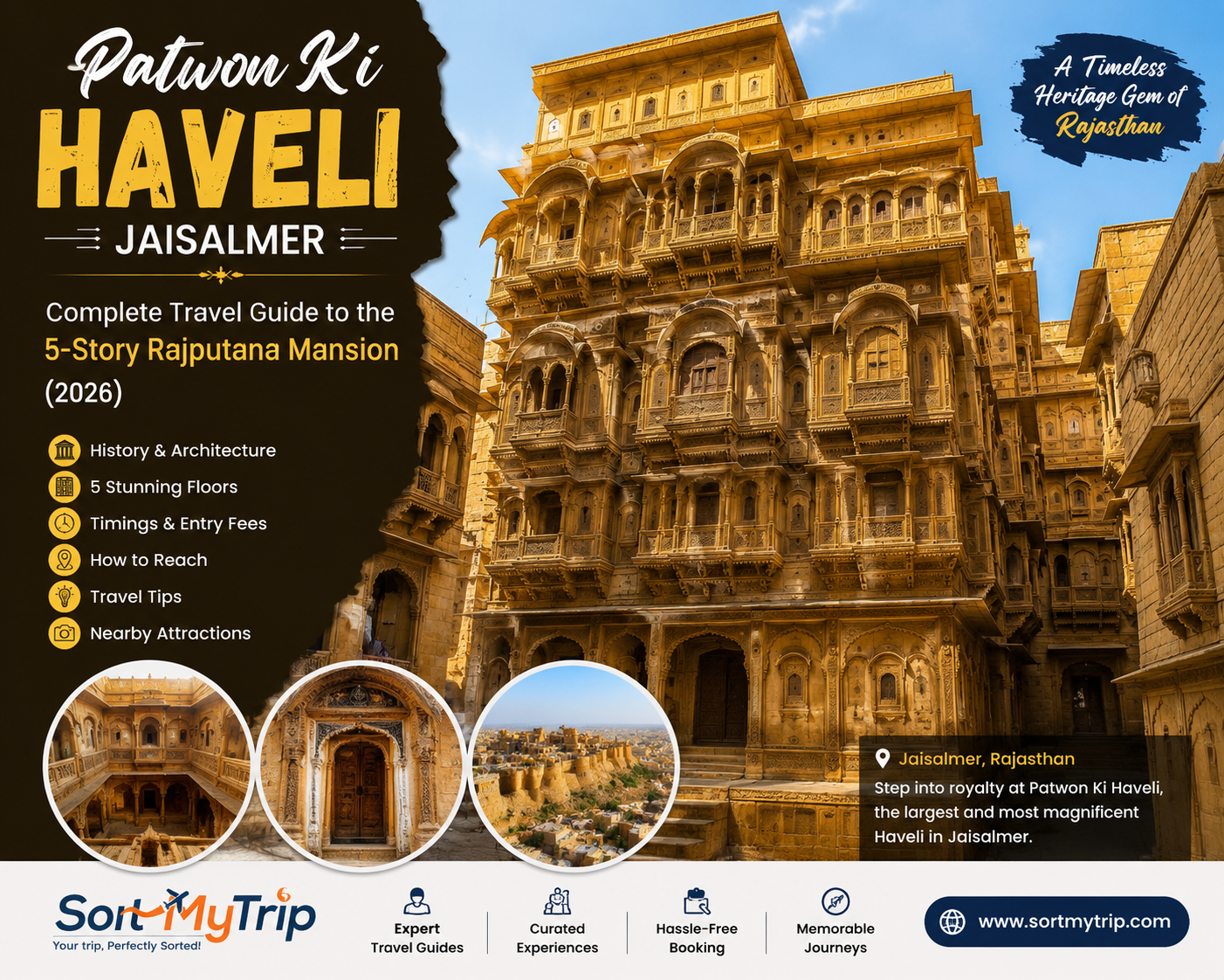 Patwon Ki Haveli Jaisalmer Complete Travel Guide to the 5-Story Rajputana Mansion (2026)